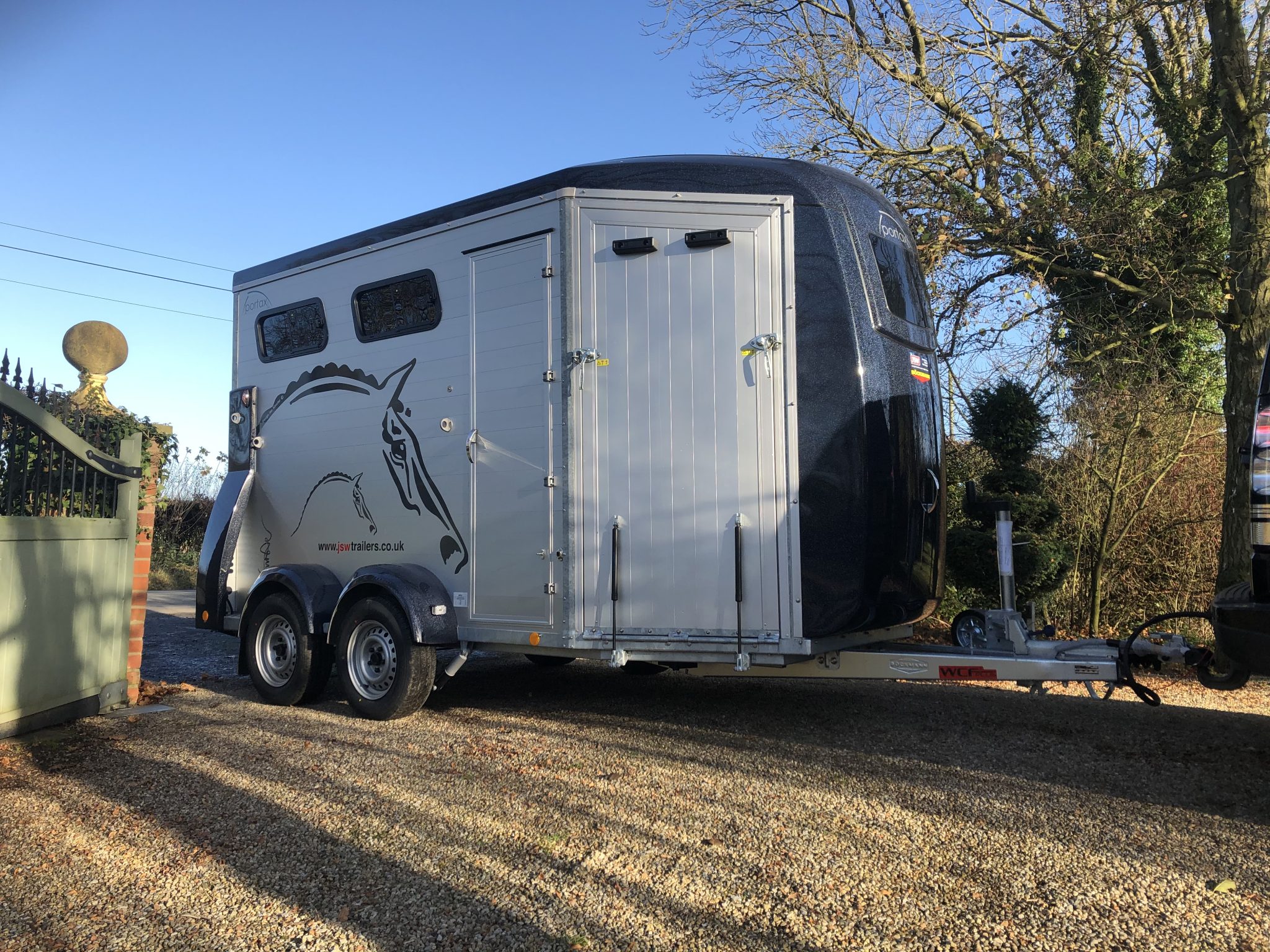 Bockmann Portax LK Horse Trailer Anthracite Metallic