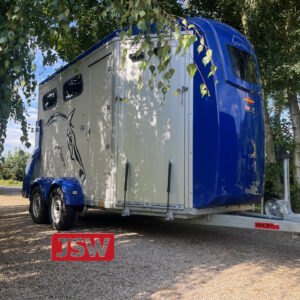 Bockmann Portax LK Horse Trailer Blue