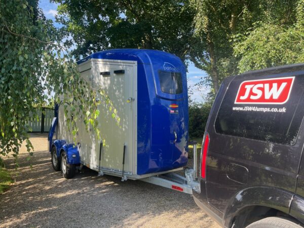 Bockmann Portax LK Horse Trailer Blue