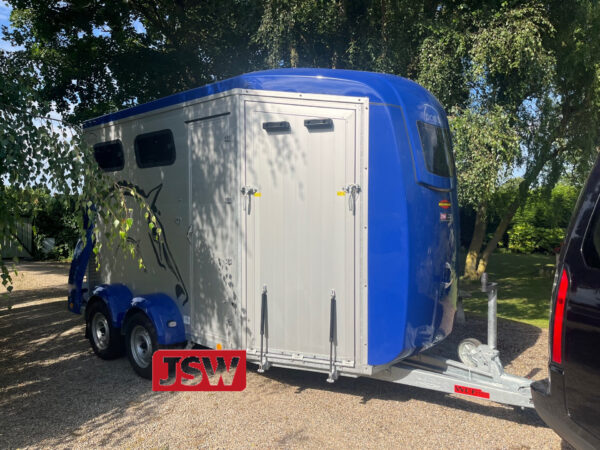 Bockmann Portax LK Horse Trailer Blue