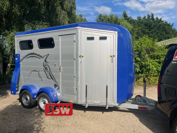 Bockmann Portax LK Horse Trailer Blue