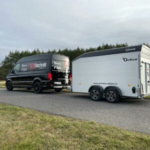 Debon Roadster C700 with alloy wheels in black