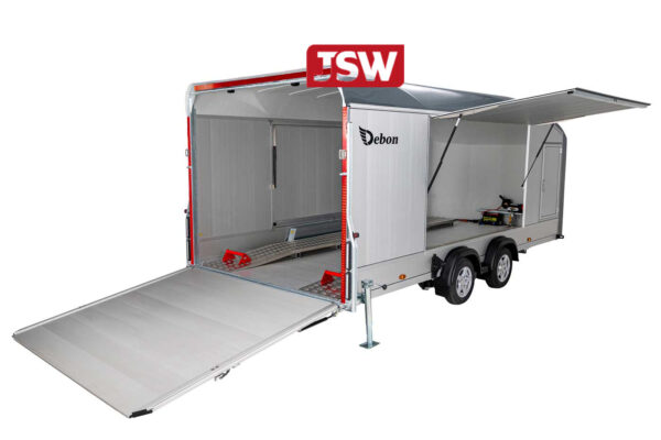 Launch-Edition Debon Roadster C2000 Enclosed Car Transporter