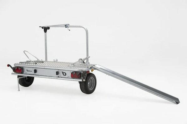 Cross Trailer for Motorcycles by Debon Trailers - We are JSW in Yorkshire - call 01609 772449