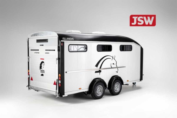 The Islandic by Cheval Liberte Herringbone Horse Trailer,