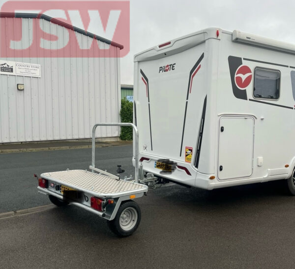 Why not discover the new Debon MOTO Compact Transverse Trailer which is specially designed for motorhome and motorcycle enthusiasts?   