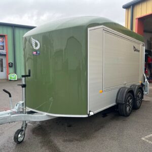 Debon C700 Roadster Van trailer in Green,